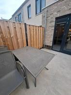 GRATIS tuinset, Tuin en Terras, Ophalen, 4 zitplaatsen, Gebruikt, Aluminium