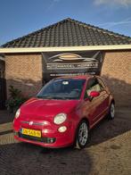 Fiat 2010 Rood, Voorwielaandrijving, Euro 5, Zwart, Leder en Stof