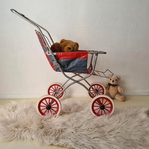 Vintage poppenwagen, Kinderen en Baby's, Speelgoed | Poppen, Zo goed als nieuw, Overige typen, Ophalen of Verzenden