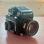 Mamiya 645 + 80mm f/2.8 lens, Audio, Tv en Foto, Fotocamera's Analoog, Ophalen of Verzenden, Zo goed als nieuw, Spiegelreflex