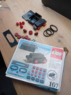 Lego set 107. 4,5 volt motor en 890 gele opwindmotor, Ophalen of Verzenden, Gebruikt