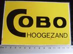 sticker Cobo hoogezand logo, Verzenden, Zo goed als nieuw, Bedrijf of Vereniging