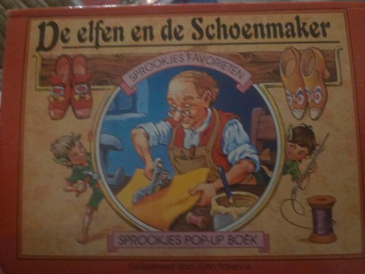 De Elfen en de Schoenmaker - Sprookjes Pop-Up Boek, Boeken, Sprookjes en Fabels, Zo goed als nieuw, Ophalen of Verzenden