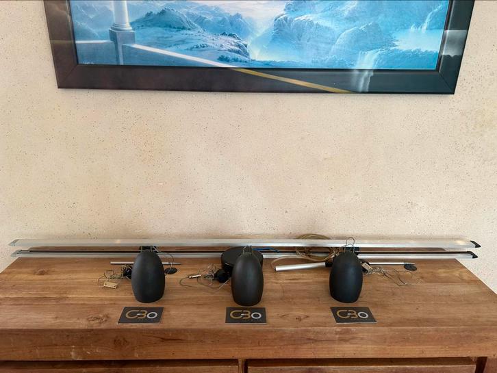 Exclusieve set Tobias Grau Oh Hanglampen - Brons, Huis en Inrichting, Lampen | Hanglampen, Minder dan 50 cm, Ophalen of Verzenden