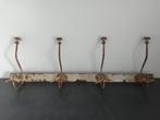 Franse brocante kapstok, Huis en Inrichting, Woonaccessoires | Kapstokken, Wandkapstok, Gebruikt, Verzenden, Minder dan 100 cm