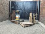 Antieke bascule, Ophalen