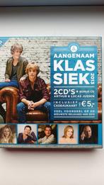 2CD Aangenaam Klassiek 2013 + Bonus-cd Gebr. Jussen, Ophalen of Verzenden, Classicisme, Zo goed als nieuw, Orkest of Ballet
