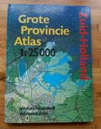 Boek grote provincie atlas zuid Holland topografische, Ophalen of Verzenden, Zo goed als nieuw