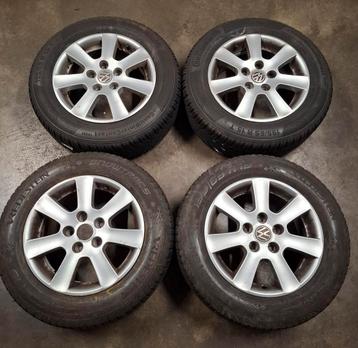 15 inch velgen steek 5x112 winterbanden 195 65 15, ET 40 beschikbaar voor biedingen