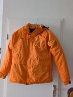 Donzen winterjas/skijas maat M, Ophalen, Maat 48/50 (M), Geel, Zo goed als nieuw