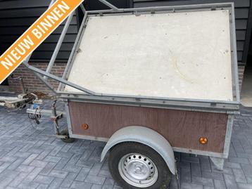 Bagagewagen aanhanger aanhangwagen enkelasser beschikbaar voor biedingen