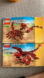 Lego creator 31032 draak, schorpioen, slang, Complete set, Ophalen of Verzenden, Lego, Zo goed als nieuw