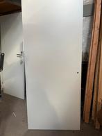 5 Opdekdeuren binnen 232x95 rechtsdraaiende, Ophalen, Zo goed als nieuw, Binnendeur, 215 cm of meer