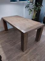 Pronto Bassano Eettafel - Warm Rough Grey, Huis en Inrichting, Tafels | Eettafels, Ophalen, Gebruikt, Rechthoekig, 50 tot 100 cm