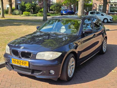 BMW 1-Serie 2.0 120I 2005 Blauw Revisie motor, Auto's, BMW, Bedrijf, 1-Serie, ABS, Airbags, Airconditioning, Bluetooth, Cruise Control