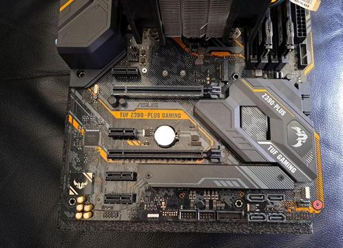 Asus TUF Gaming Z390-PLUS met Intel CORE i5 9600K etc, Computers en Software, Overige Computers en Software, Zo goed als nieuw