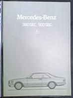 Mercedes Benz 380SEC en 500SEC, Ophalen of Verzenden, Zo goed als nieuw, Mercedes