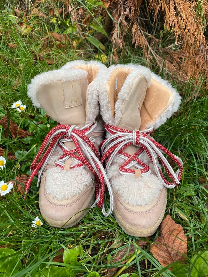 Supermooie (snow)boots TORAL mt 36, Kleding | Dames, Schoenen, Gedragen, Snowboots, Beige, Verzenden
