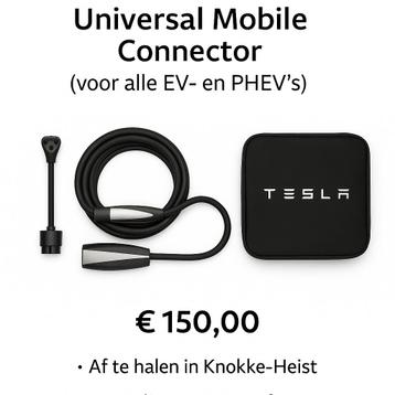 Tesla Mobile Connector (Gen 2) Schuko Type 2 alle EV -PHEV beschikbaar voor biedingen
