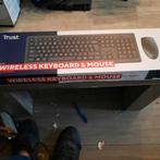 Trust Draadloos Toetsenbord & Muis Set - Nieuw, Computers en Software, Nieuw, Ophalen of Verzenden, Draadloos, Trust