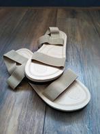 Sandalen beige maat 38/39, Ophalen of Verzenden, Zo goed als nieuw, Beige, Sandalen of Muiltjes