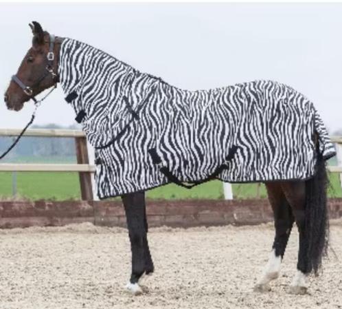 Harry's horse vliegendeken zebra met losse hals, Dieren en Toebehoren, Paarden en Pony's | Dekens en Dekjes, Nieuw, Deken, Ophalen of Verzenden