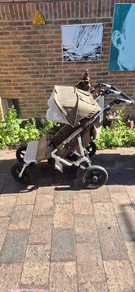 Easy walker duo olijf/ groen /leger groen, Kinderen en Baby's, Buggy's, Zo goed als nieuw, Overige merken, Ophalen