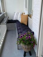 Balkon bank - gratis, Tuin en Terras, Ophalen, 4 zitplaatsen, Gebruikt, Bank