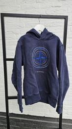 Stone Island hoody blauw mt 10, Kinderen en Baby's, Kinderkleding | Maat 140, Jongen, Trui of Vest, Stone Island, Zo goed als nieuw