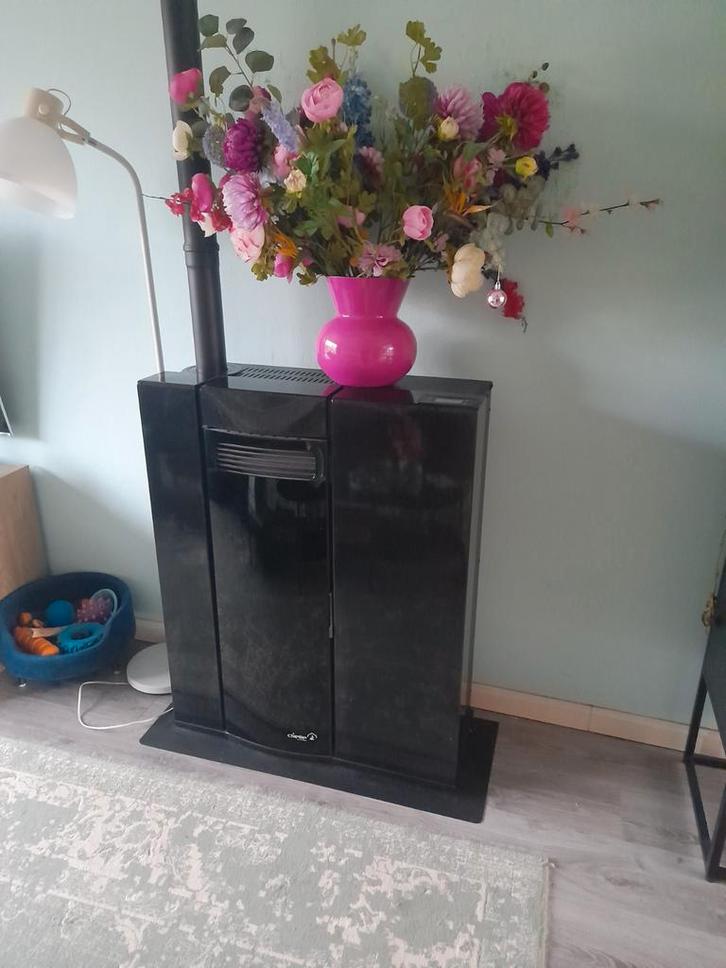 Diele Pelletkachel met LCD Scherm, Huis en Inrichting, Kachels, Gebruikt, Vrijstaand, Pelletkachel, Overige brandstoffen, Ophalen