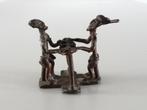 Miniatuursculptuur uit Ghana - Ashanti bronsgietwerk, Antiek en Kunst, Ophalen of Verzenden