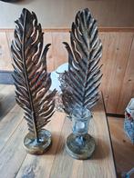 2 mooie waxinelichthouders te koop, Huis en Inrichting, Ophalen, Zo goed als nieuw, Overige materialen, Minder dan 25 cm