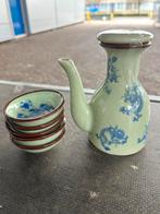 Celadon Sojasaus Set met Draken, 19e Eeuw, Ophalen of Verzenden