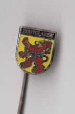 Zoutelande emaille Stadswapen speldje, Verzamelen, Speldjes, Pins en Buttons, Gebruikt, Niet vindbaar, Niet vindbaar, Speldje of Pin