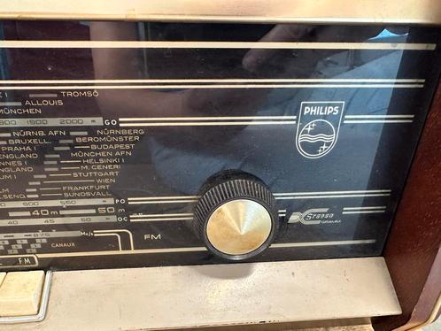 Vintage Philips Radio B5X04 awerkend - Jaren '60, Audio, Tv en Foto, Radio's, Gebruikt, Radio, Ophalen