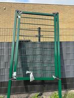 Looppoort 125x200cm mosgroen B-keus UITVERKOOP, Ophalen, 100 tot 150 cm, Nieuw, Draaipoort