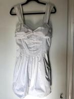 ARMANI JEANS witte jurk met schouderbanden maat 40, Kleding | Dames, Jurken, Maat 38/40 (M), Ophalen of Verzenden, Wit, Zo goed als nieuw