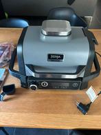 7 in 1 Ninja Kitchen Woodfire OG701EU, Tuin en Terras, Elektrische barbecues, Ophalen, Zo goed als nieuw