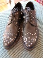 Sacha premium leren veterschoenen studs 40, Ophalen of Verzenden, Zo goed als nieuw, Zwart