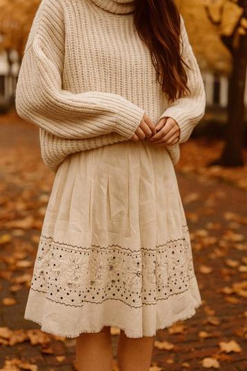 Noa Noa wollen rok maat L beschikbaar voor biedingen