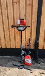 Benzine grondboor te huur, Tuin en Terras, Hand-tuingereedschap, Ophalen of Verzenden, Gebruikt, Grondboor