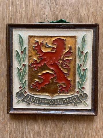 Porceleyne fles wandtegel Zuid-Holland beschikbaar voor biedingen
