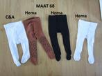 Hema + C&A - 4 maillots maat 68, Kinderen en Baby's, Babykleding | Maat 68, Hema + C&A, Gebruikt, Broekje, Meisje