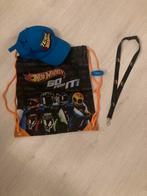Hot wheels set: gymtas/zwemtas, keykoord en armband, cap, Ophalen of Verzenden, Nieuw