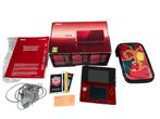 Nintendo 3DS Metallic Red (BOXED) + Tasje (34) (3DS), Spelcomputers en Games, Spelcomputers | Nintendo 2DS en 3DS, Gebruikt, Ophalen of Verzenden