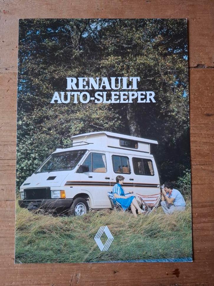 Renault Autosleeper camper folder, Boeken, Auto's | Folders en Tijdschriften, Zo goed als nieuw, Renault, Ophalen of Verzenden