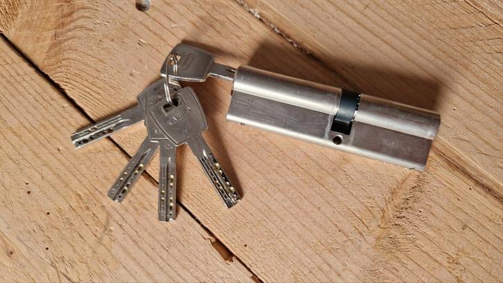 ABUS Cilinderslot met Sleutels, Doe-het-zelf en Verbouw, Hang- en Sluitwerk, Nieuw, Slot, Overige materialen, Ophalen of Verzenden