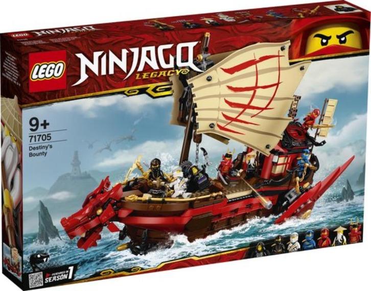 LEGO NINJAGO Legacy Destiny's Bounty - 71705, Kinderen en Baby's, Speelgoed | Duplo en Lego, Nieuw, Lego, Complete set, Ophalen of Verzenden