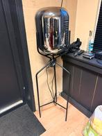 Vloerlamp met glazen kap, Ophalen, Zo goed als nieuw