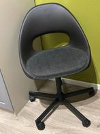 Bureaustoel ikea zwart, Ophalen, Zo goed als nieuw, Zwart